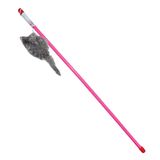 Удочка-дразнилка "Серая мышка" 50 см