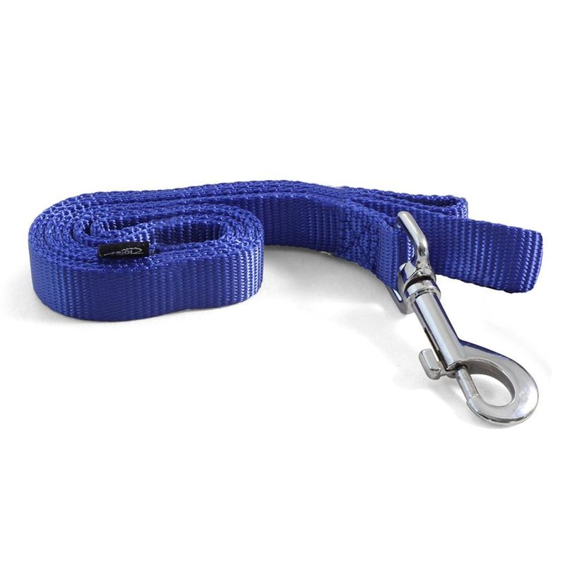 Поводок нейлоновый для собак "Стандарт", синий M