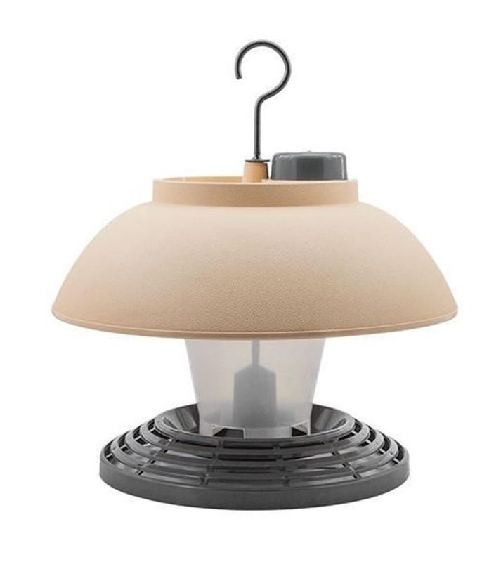 Кормушка для птиц уличная "Фонарик", подвесная, пластик d 28 см