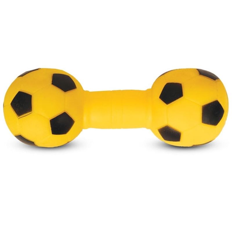 Гантель футбольная, винил 13 см