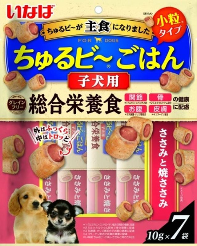 Churu Bee Gohan Лакомство д/щенков Трубочки Куриное филе 7 шт/70 гр