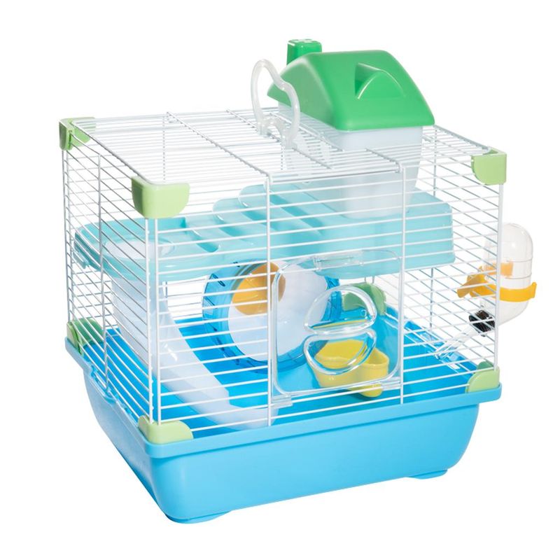 Клетка для мелких животных "Таунхаус", эмаль 28 х 20,5 х 24 см