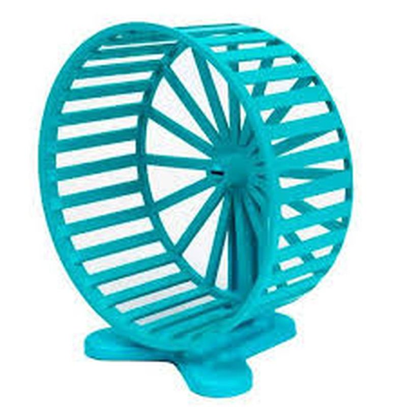 Колесо д/грызунов на подставке D14 см бежевое