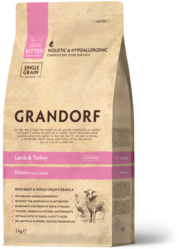 Kitten Lamb & Turkey 400 гр