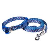 Комплект ошейник и поводок "Конфетти", нейлон XS