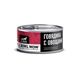 Влажный корм д/взрослых собак 100 гр говядина с овощами