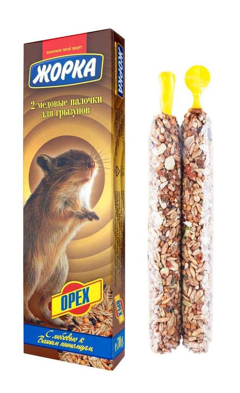 Медовые палочки для грызунов 70 гр Экстра