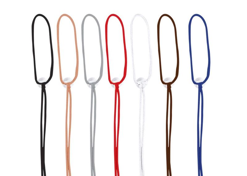 Нейлоновая ринговка круглая, 1,5 мм х 140 см черная