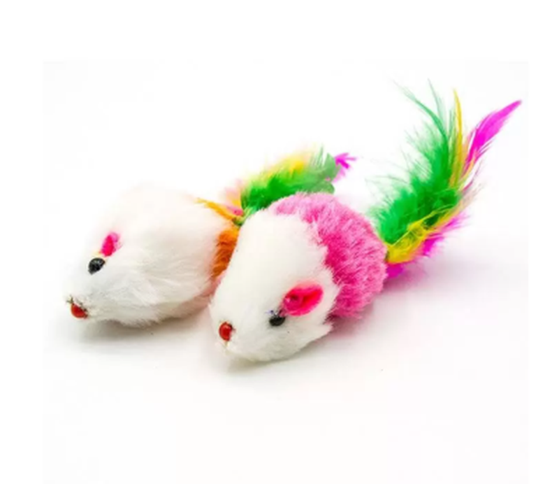 Сибирская кошка Игрушка д/кошки "Мышь плюшевая" (1 шт)