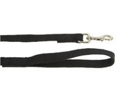 Поводок брезентовый прошитый со стальным карабином 25 мм, длина 5 м