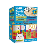 Churu Bee Gohan Лакомство д/кошек Пюре Микс мороепродуктов 20шт/14 гр