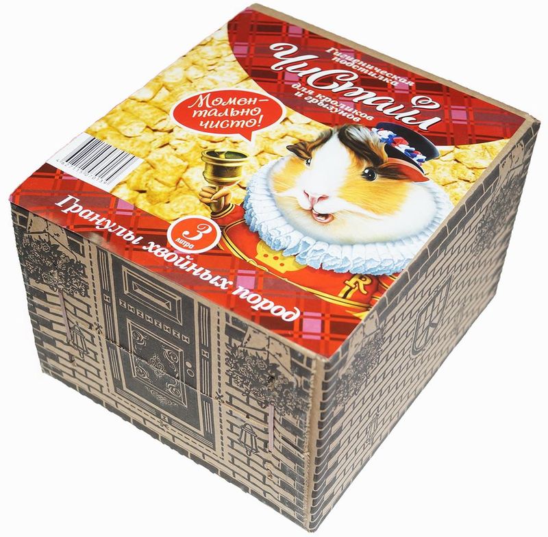 Хвойная гранула, гигиеническая подстилка для грызунов 3 л (1,91 кг)